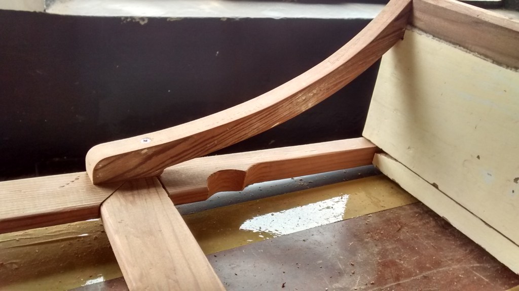 Cedar weatherboards turned into chalkboards and poster display case