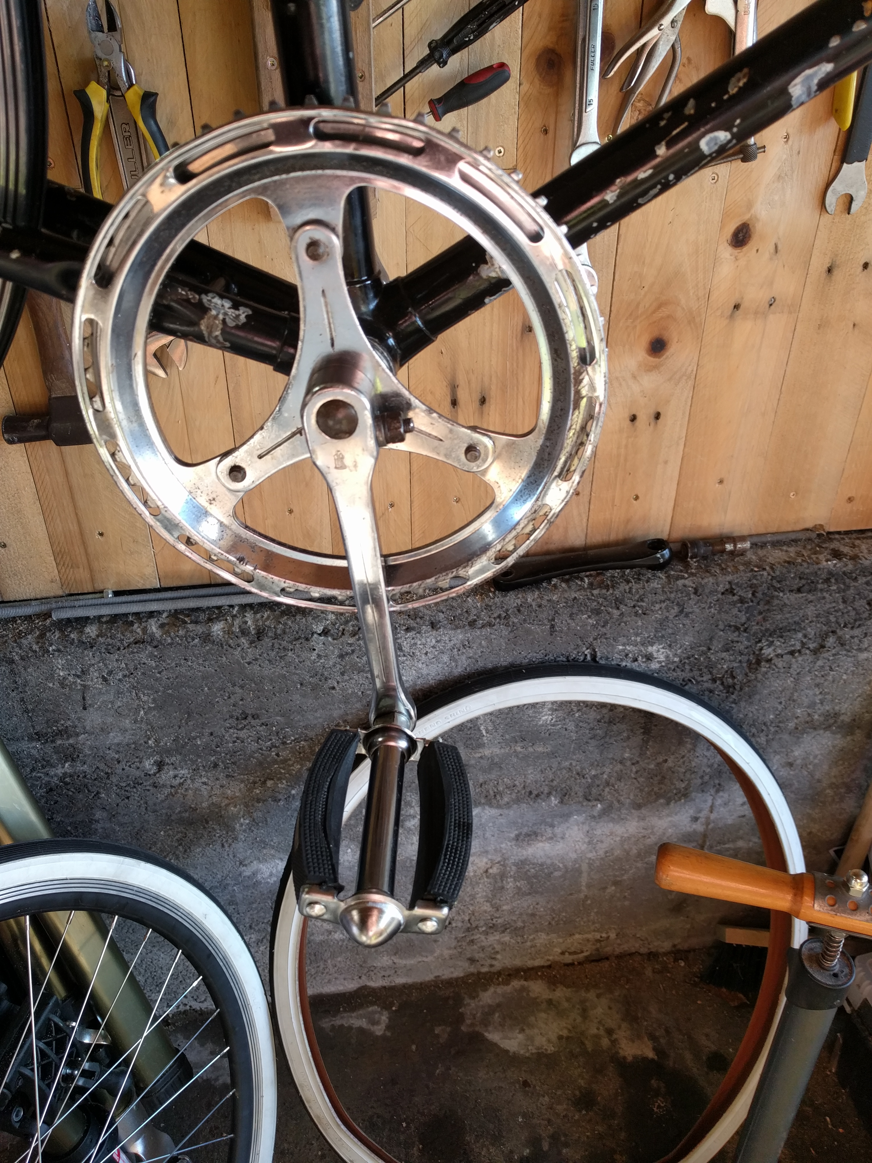 Original Raleigh cottered cranks